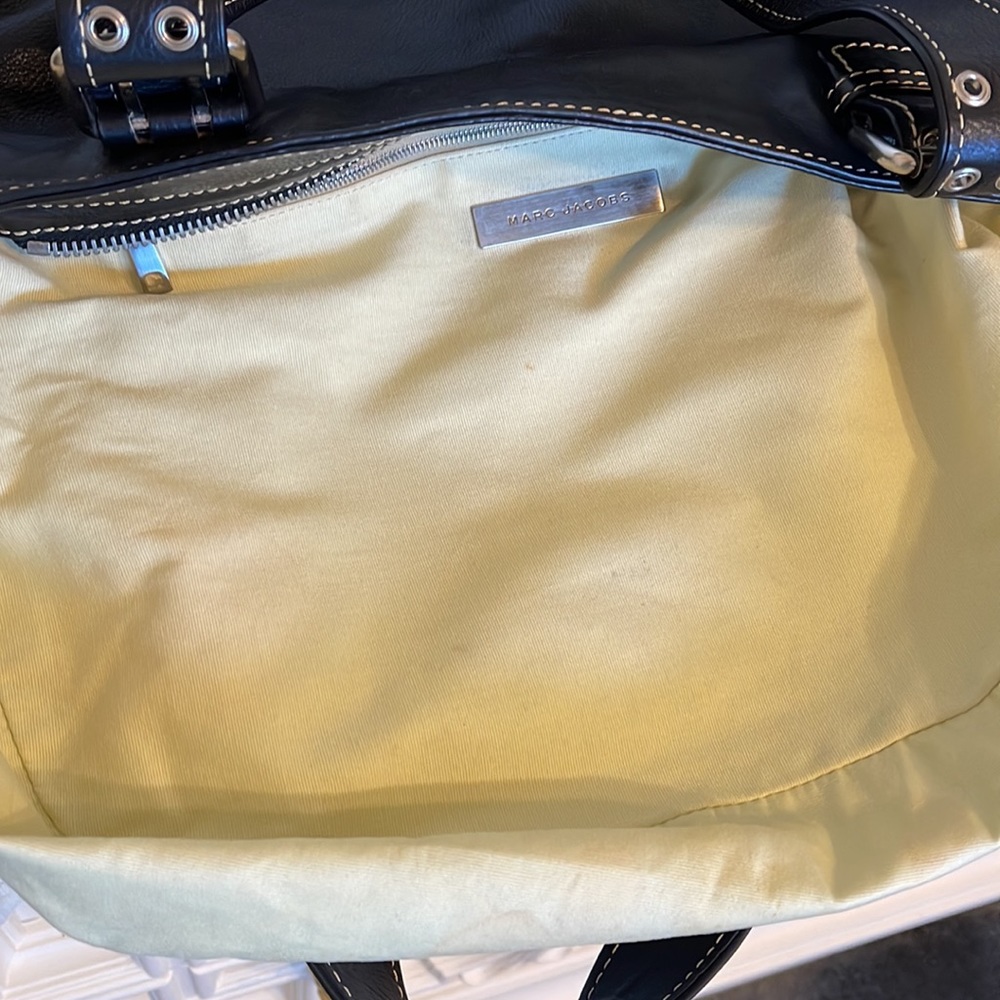 Marc Jacobs Stella Black Leather Tote EUC - Picture 8 of 15